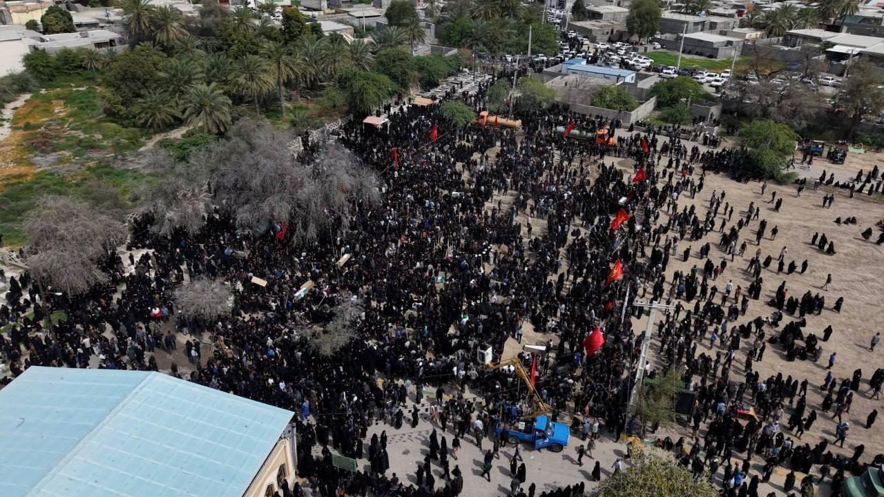 ABD-İsrailin İranda ilkokula düzenlediği saldırıda ölen çocuklar için cenaze töreni düzenlendi