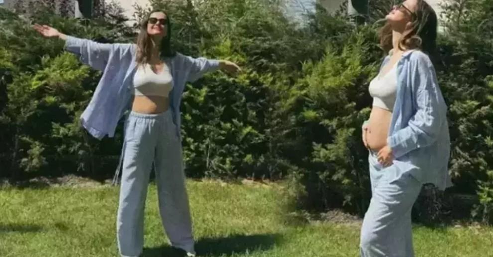 İrem Helvacıoğlundan yeni kareler İşte kızı Soranın son hali