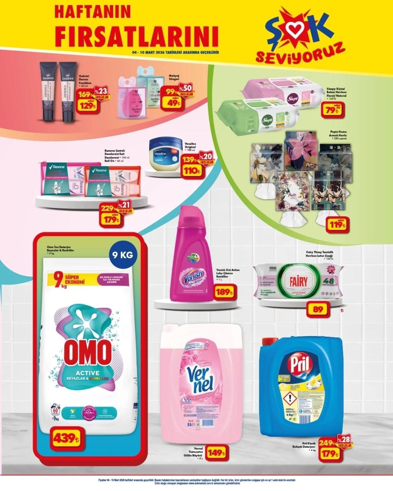 ŞOK 4-10 MART AKTÜEL KATALOĞU