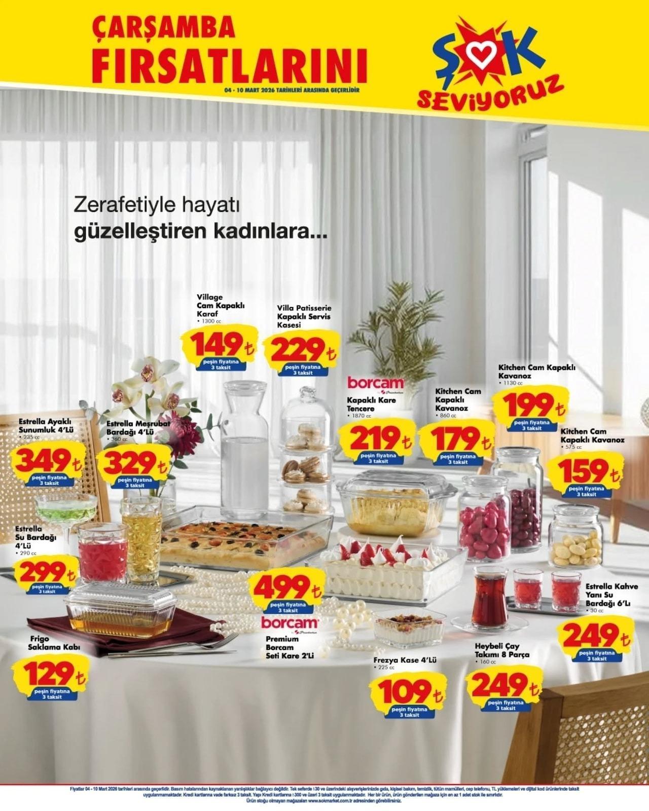 ŞOK 4-10 MART AKTÜEL KATALOĞU