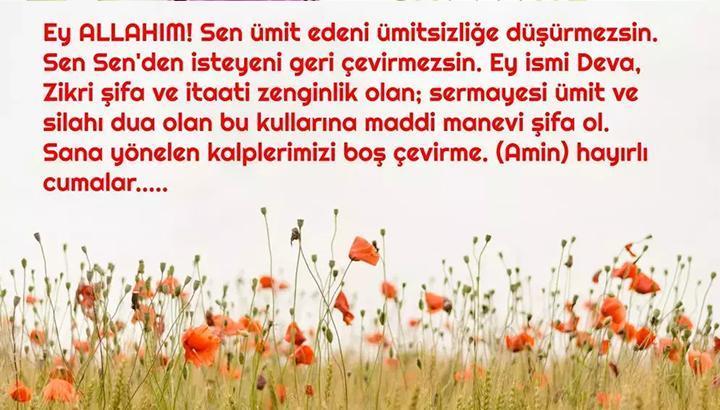 RESİMLİ CUMA MESAJLARI