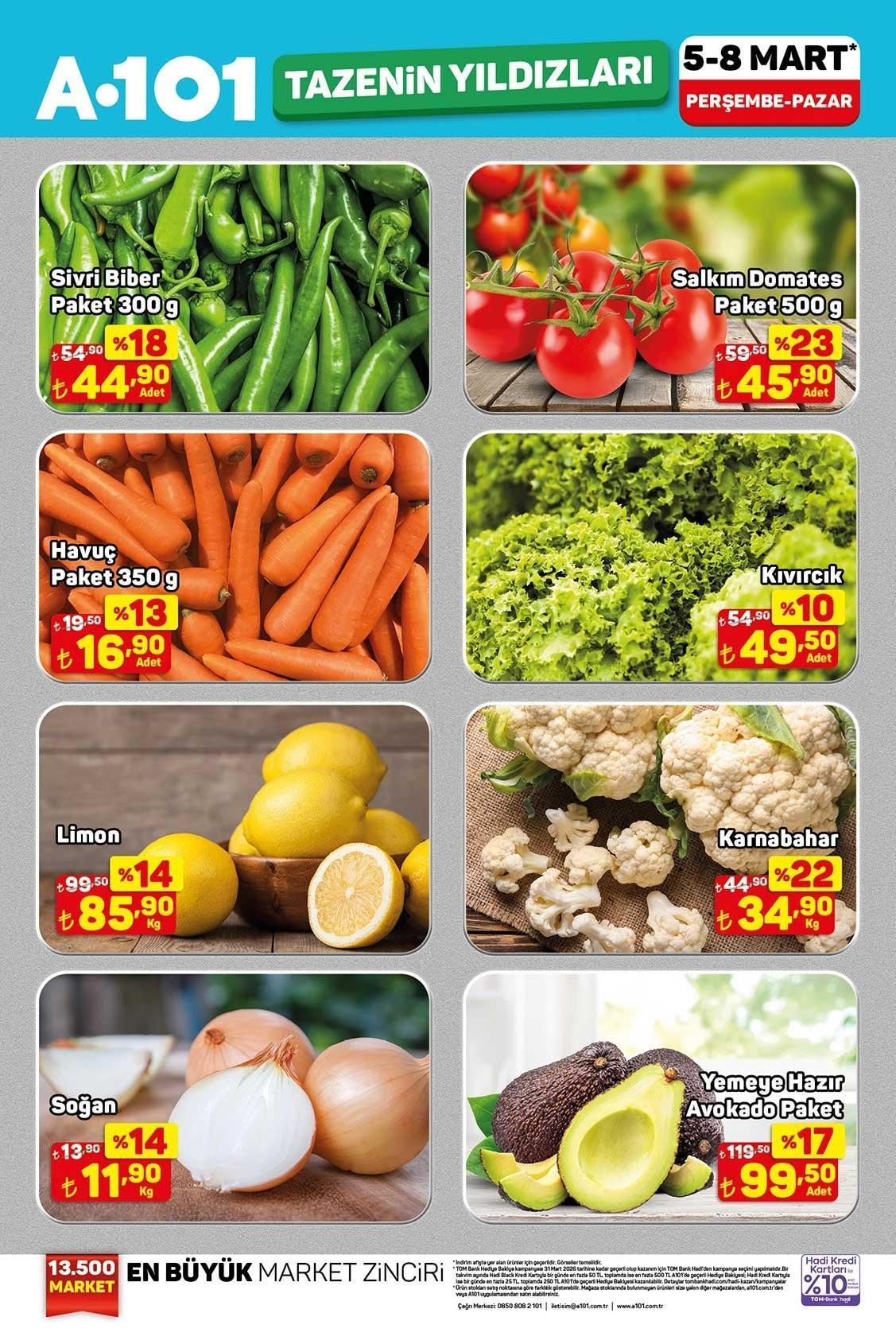 5-8 MART TAZENİN YILDIZLARI KATALOĞU