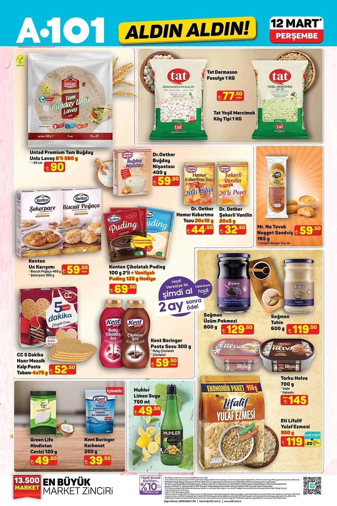 12 MART PERŞEMBE A101 ALDIN ALDIN AKTÜEL KATALOĞU