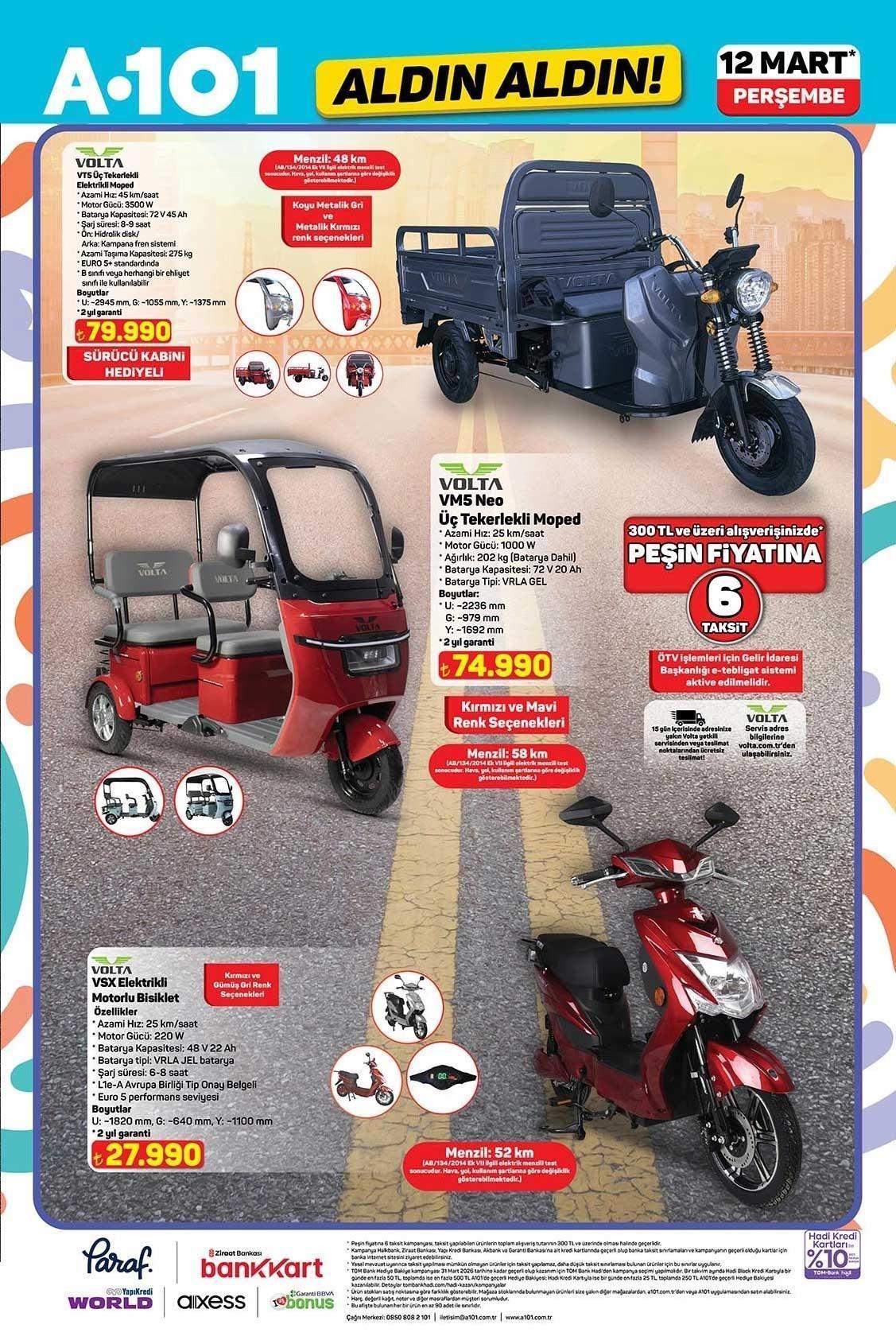 12 MART PERŞEMBE A101 ALDIN ALDIN AKTÜEL KATALOĞU