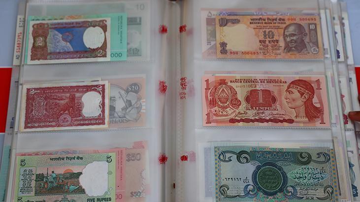 5 kıta, 75 ülke Banknotları topladı, binden fazla parçalık koleksiyon oluştu 5 kıta, 75 ülke Banknotları topladı, binden fazla parçalık koleksiyon oluştu