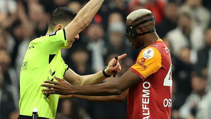 Beşiktaş - Galatasaray derbisinden görüntüler