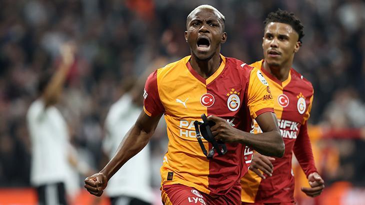 Beşiktaş - Galatasaray derbisinden görüntüler