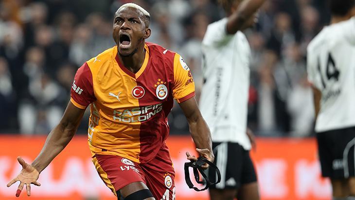 Beşiktaş - Galatasaray derbisinden görüntüler