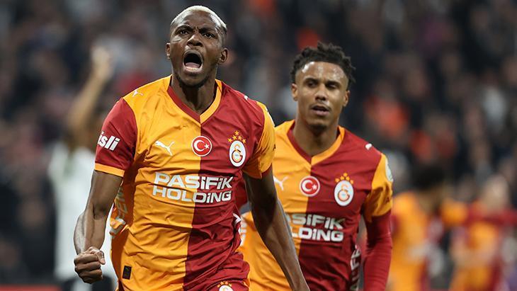 Beşiktaş - Galatasaray derbisinden görüntüler