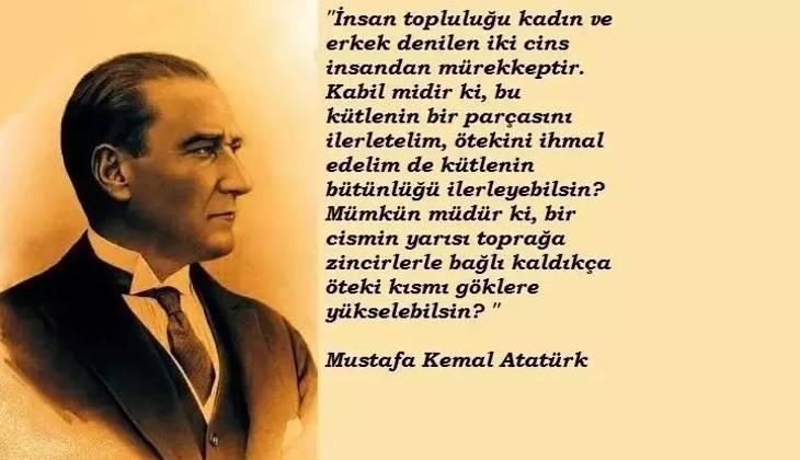 8 MART KADINLAR GÜNÜ🌹Atatürkün kadınlar ile ilgili sözleri Resimli Atatürklü 8 Mart Kadınlar Günü mesajları ve sözleri