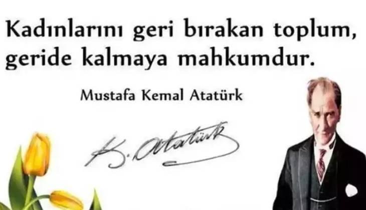 8 MART KADINLAR GÜNÜ🌹Atatürkün kadınlar ile ilgili sözleri Resimli Atatürklü 8 Mart Kadınlar Günü mesajları ve sözleri