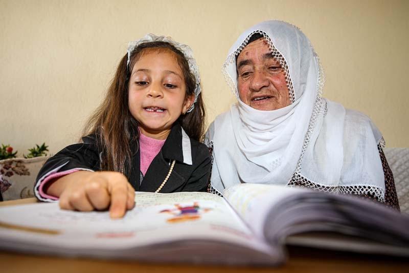 Erzurumda 70 yıllık karanlığı, 6 yaşındaki Ada aydınlattı