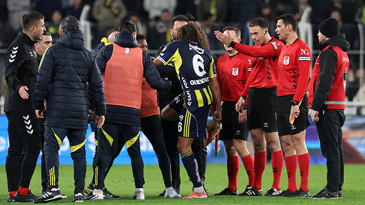 Milliyet Skorer: Fenerbahçe'de Guendouzi'den hakeme sert çıkış! 'Buna nasıl kart göstermezsin'
