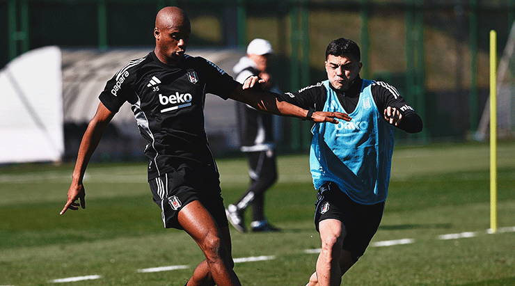 Beşiktaş, Gençlerbirliği maçı hazırlıklarına başladı: Toure ve Topçu sahaya döndü