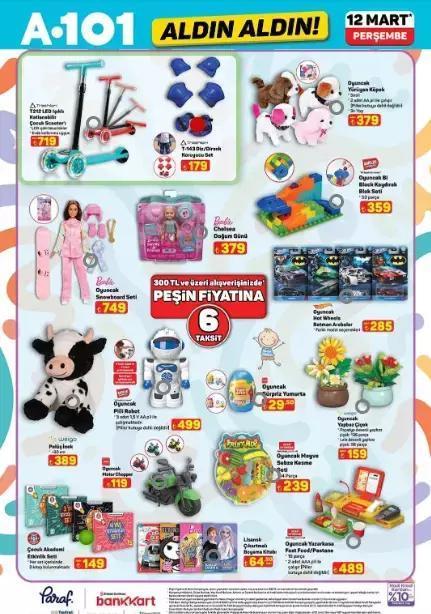 12 MART PERŞEMBE A101 AKTÜEL ÜRÜNLER SATIŞTA A101 kataloğu: A101de bu hafta hangi ürünler var İşte A101 aktüel ürünler listesi