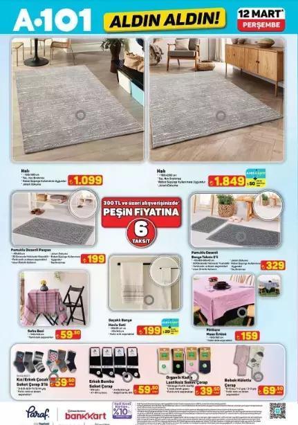 12 MART PERŞEMBE A101 AKTÜEL ÜRÜNLER SATIŞTA A101 kataloğu: A101de bu hafta hangi ürünler var İşte A101 aktüel ürünler listesi