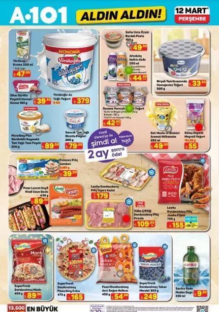 12 MART PERŞEMBE A101 AKTÜEL ÜRÜNLER SATIŞTA A101 kataloğu: A101de bu hafta hangi ürünler var İşte A101 aktüel ürünler listesi