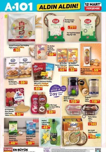 12 MART PERŞEMBE A101 AKTÜEL ÜRÜNLER SATIŞTA A101 kataloğu: A101de bu hafta hangi ürünler var İşte A101 aktüel ürünler listesi