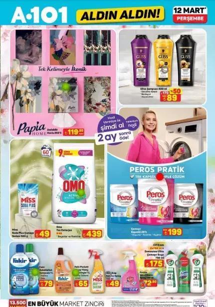 12 MART PERŞEMBE A101 AKTÜEL ÜRÜNLER SATIŞTA A101 kataloğu: A101de bu hafta hangi ürünler var İşte A101 aktüel ürünler listesi