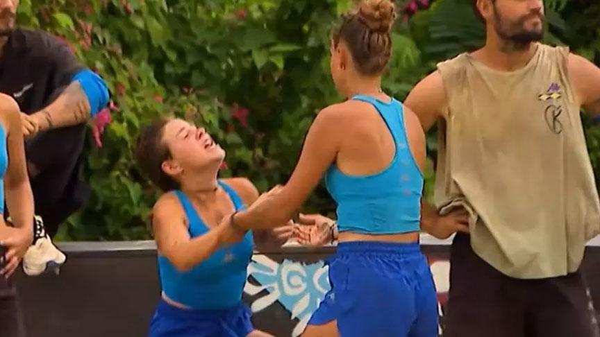 Survivor’da büyük kavga Nagihan Karadere ile Lina birbirine girdi