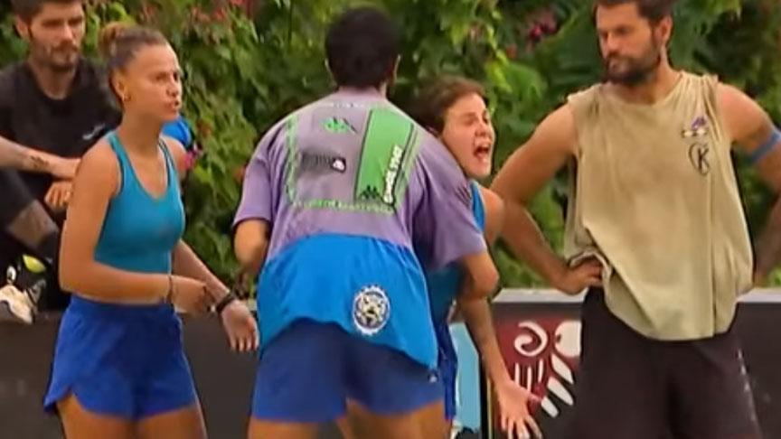 Survivor’da büyük kavga Nagihan Karadere ile Lina birbirine girdi