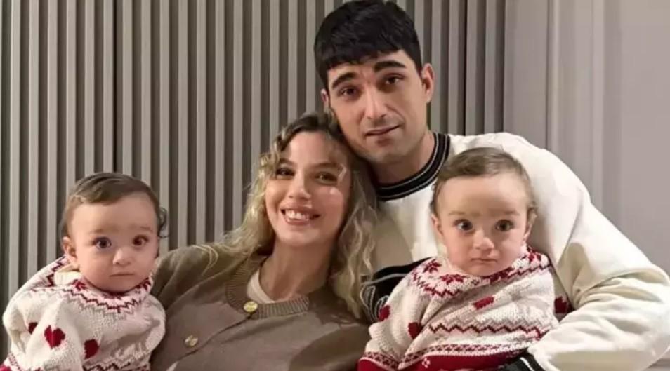 İdo Tatlıses paylaştı İşte ikiz oğulları Emir ve Ayelin son hali