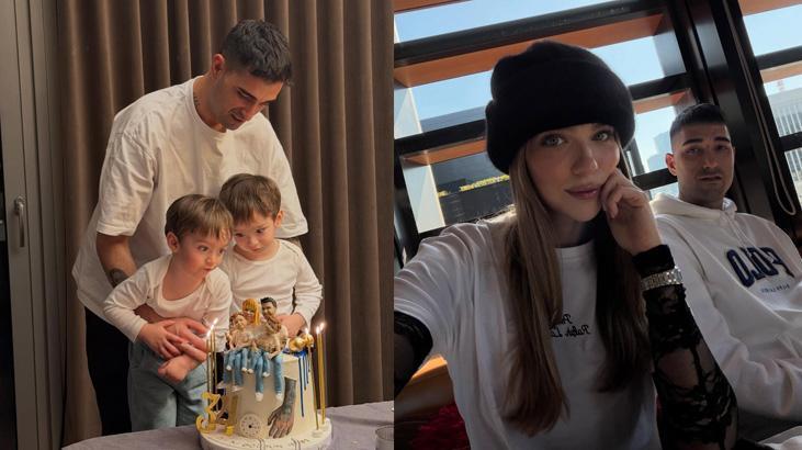 İdo Tatlıses paylaştı İşte ikiz oğulları Emir ve Ayelin son hali