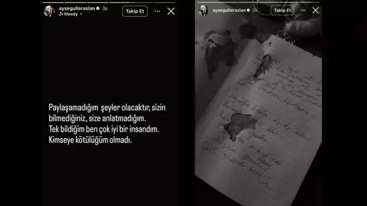 Intihar Etti Veda mektubu bırakıp intihar etti: Ayşegül Erarslan'ın yıllar önceki ...