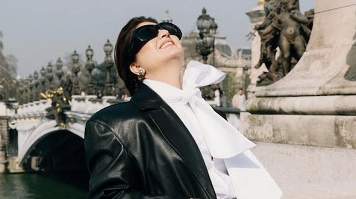 Paris fotoğraflarını peş peşe sıralamıştı: Sibel Canın ilginç ayakkabıları dikkat çekti