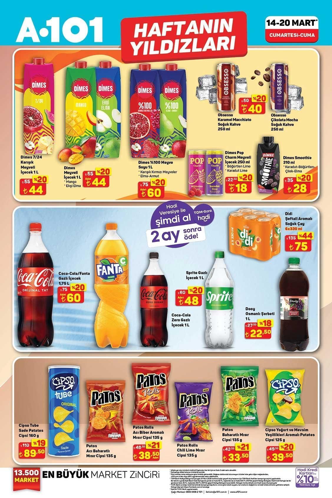 14-20 MART A101 AKTÜEL İNDİRİMLERİ