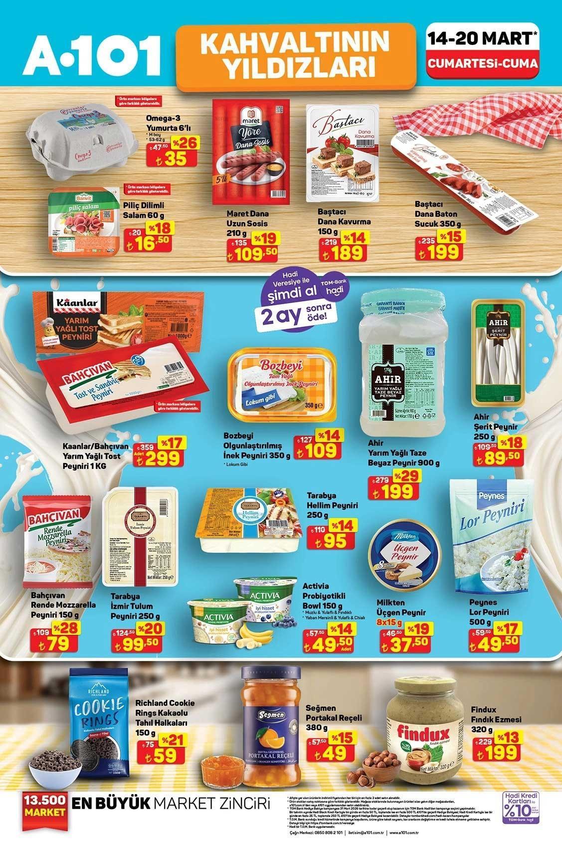 14-20 MART A101 AKTÜEL İNDİRİMLERİ