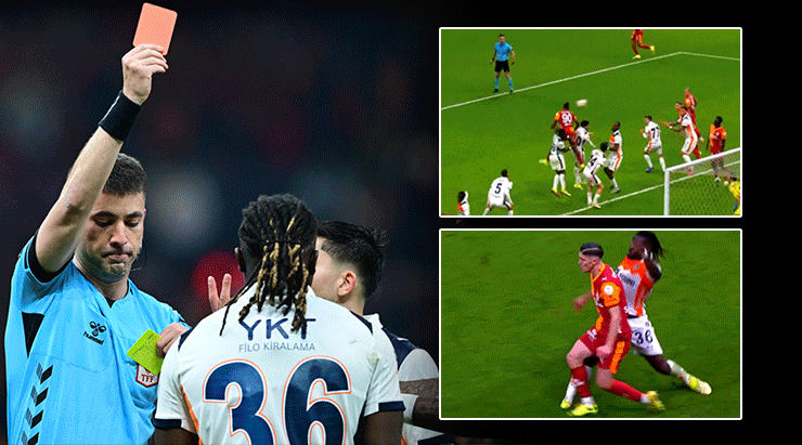 Ebosele'nin kırmızı kartı tartışmalı: Eski hakemler ikiye bölündü