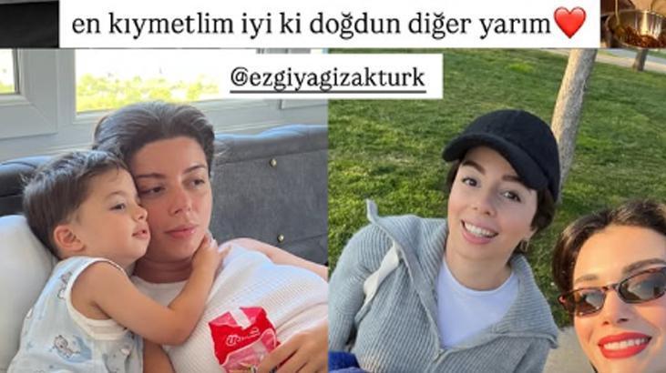 Özge Yağız’dan “diğer yarım” paylaşımı: Benzerlikleri dikkat çekti