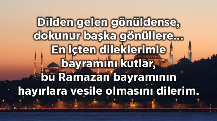 HAYIRLI BAYRAMLAR MESAJLARI 2026 🍬 Resimli, farklı, değişik, kısa-uzun, yeni, sade, anlamlı, Ramazan Bayramı mesajları: İYİ BAYRAMLAR VE BAYRAMINIZ MÜBAREK OLSUN mesaj seçenekleri