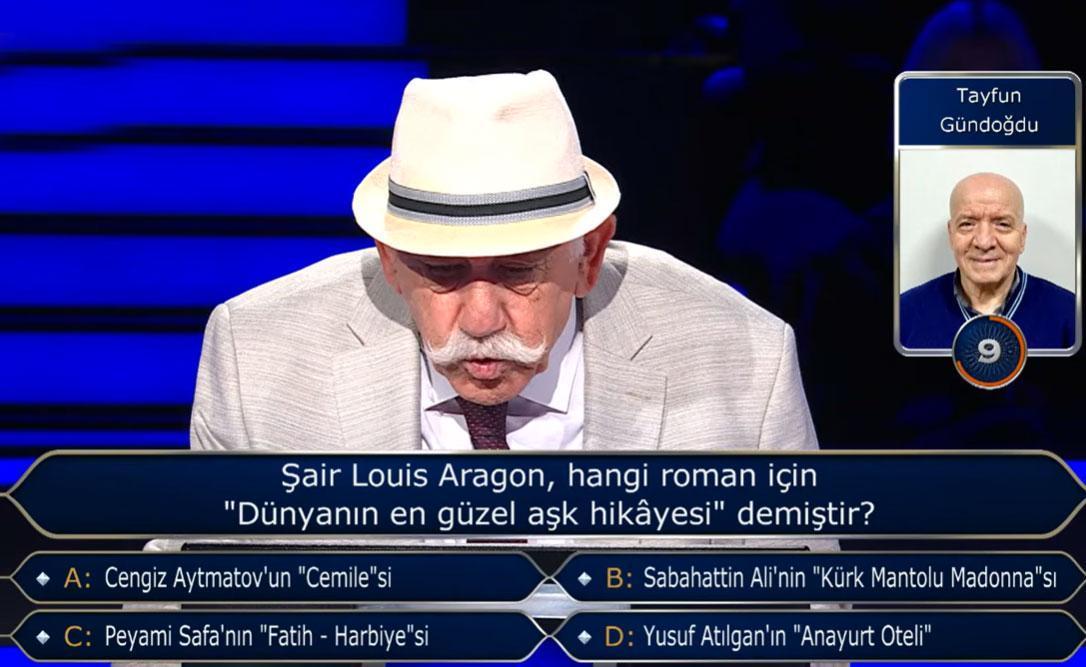 Nefesler tutuldu 100 bin TL’lik soruda 3 joker birden kullanıldı Nefesler tutuldu 100 bin TL’lik soruda 3 joker birden kullanıldı