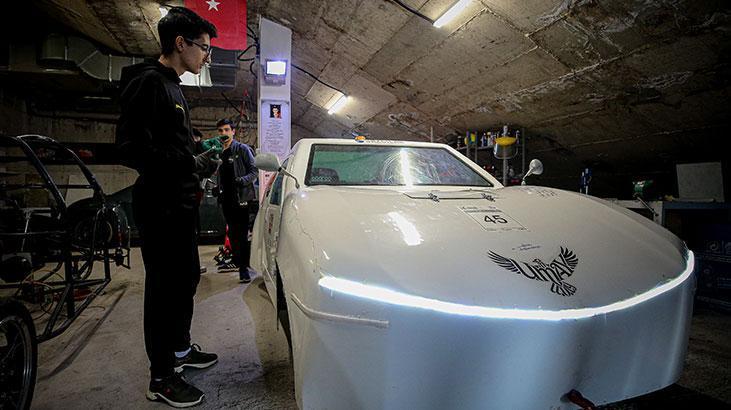 Liseliler geliştirdikleri elektrikli araçla TEKNOFESTte bu kez zirveyi hedefliyor Liseliler geliştirdikleri elektrikli araçla TEKNOFESTte bu kez zirveyi hedefliyor