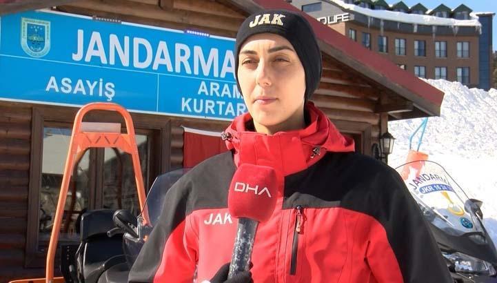 JAKta ezber bozan görev Eda Astsubay: Tamamen kendi isteğimle geldim