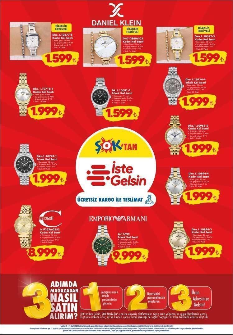 ŞOK 25-31 MART AKTÜEL KATALOĞU