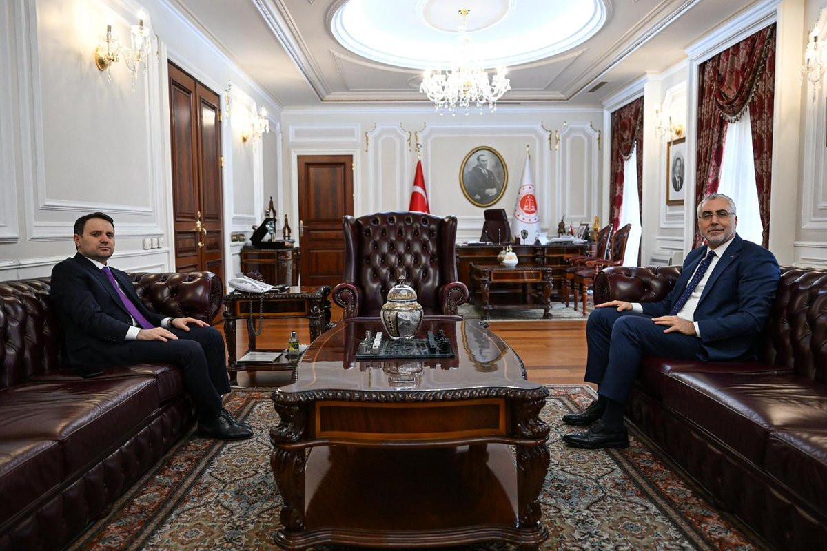 Bakanlar Gürlek ve Işıkhan bir araya geldi - Ankara Haberleri