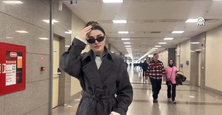 ‘Uyuşturucu’ soruşturmasında Hande Erçel Adli Tıp Kurumu’nda