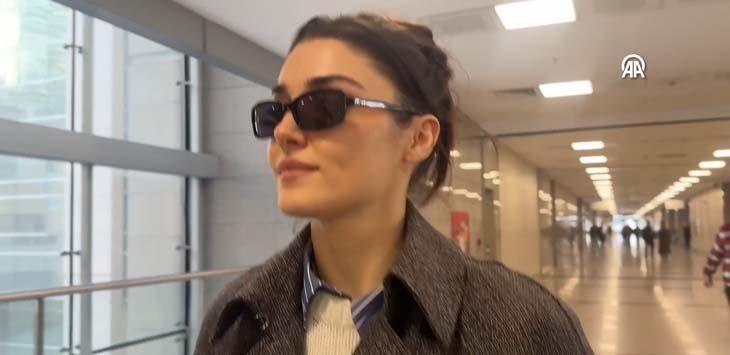 ‘Uyuşturucu’ soruşturmasında Hande Erçel Adli Tıp Kurumu’nda