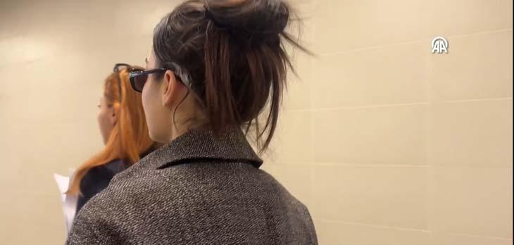 ‘Uyuşturucu’ soruşturmasında Hande Erçel Adli Tıp Kurumu’nda