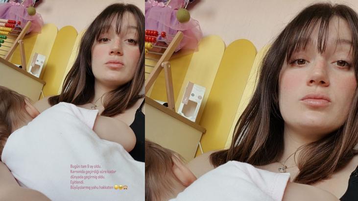 Gizem Karaca ve kızından yeni kare Bugün tam 9 ay oldu Gizem Karaca ve kızından yeni kare Bugün tam 9 ay oldu