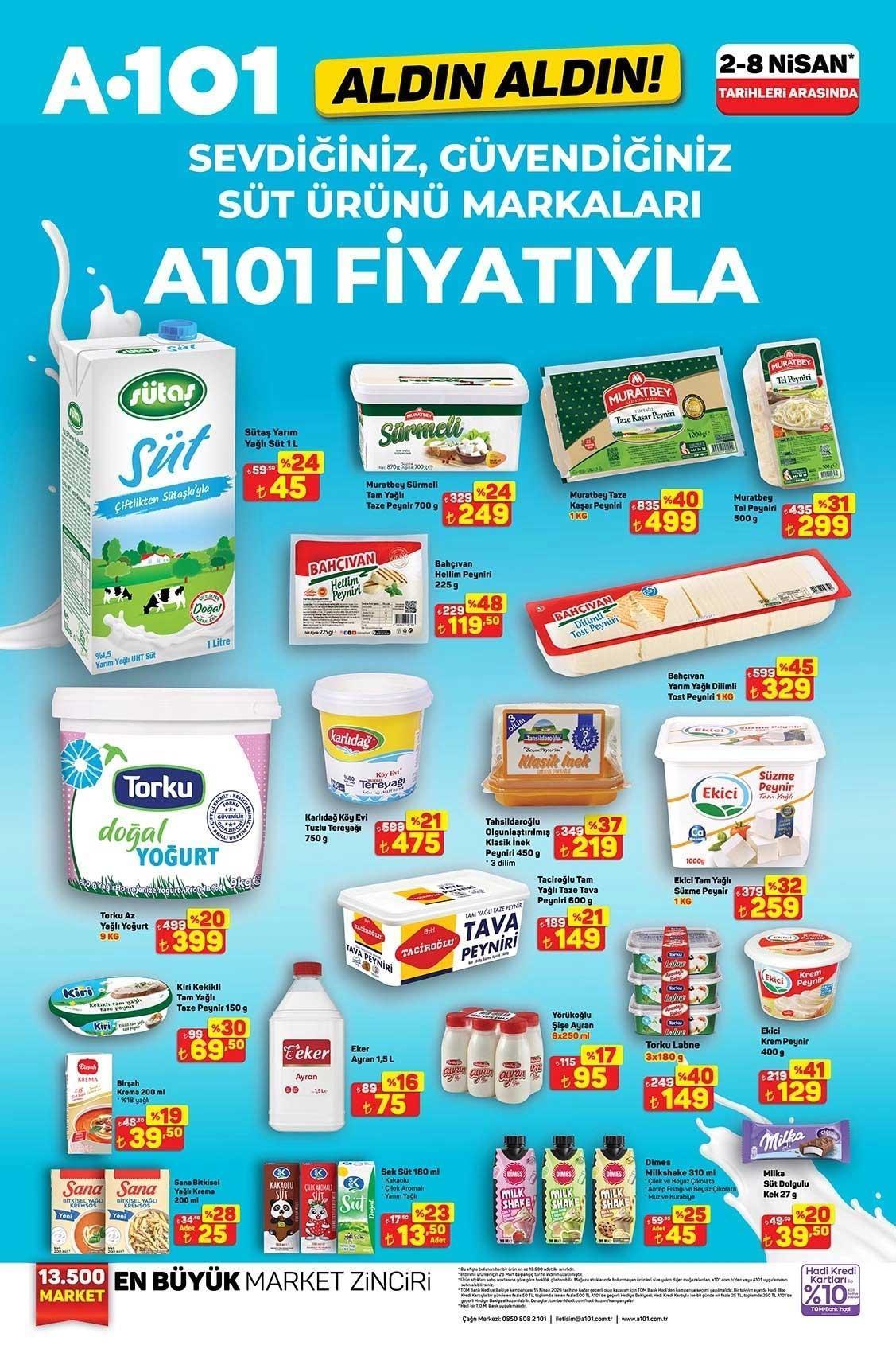 2 NİSAN A101 ALDIN ALDIN AKTÜEL KATALOĞU