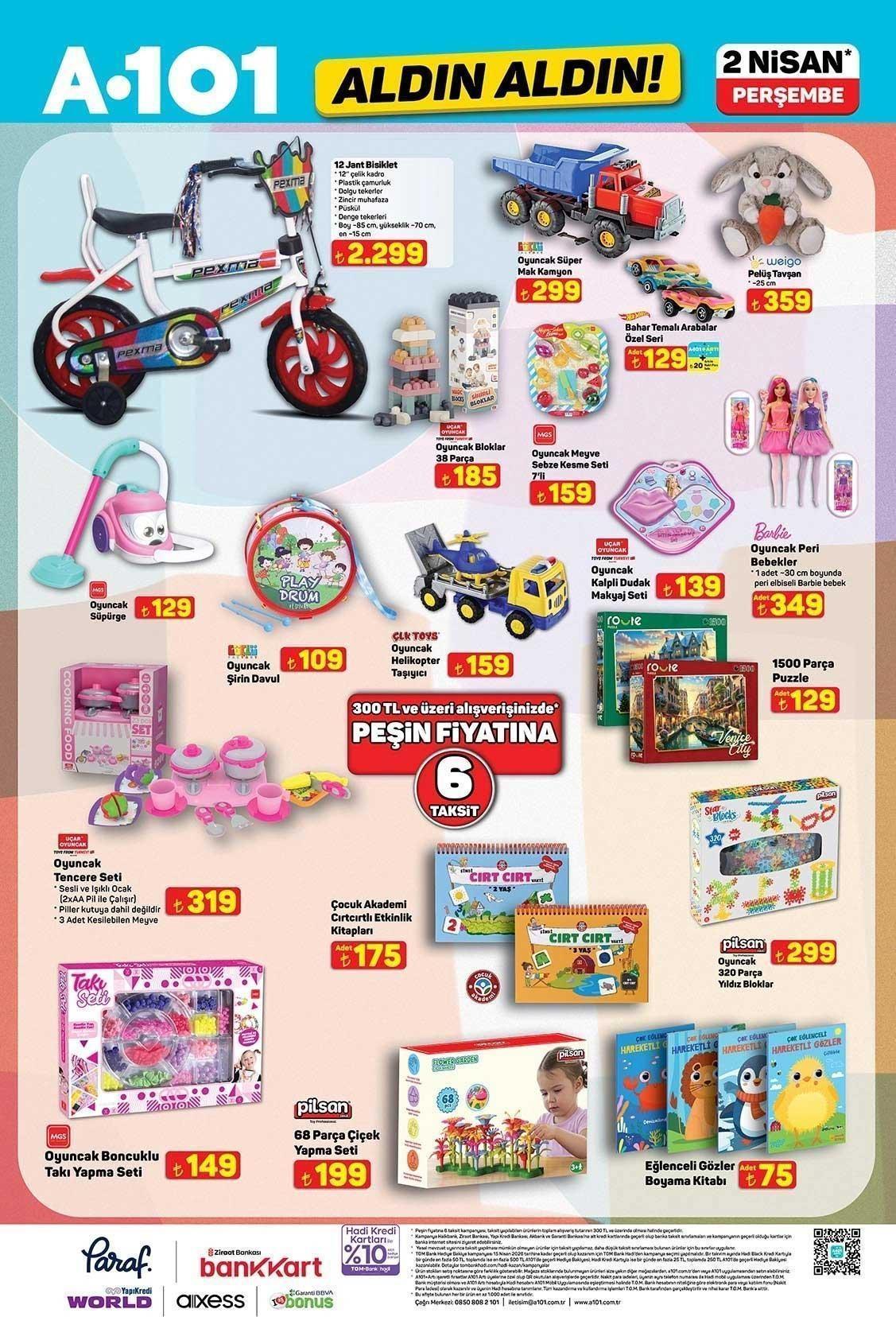 2 NİSAN A101 ALDIN ALDIN AKTÜEL KATALOĞU 2 NİSAN A101 ALDIN ALDIN AKTÜEL KATALOĞU