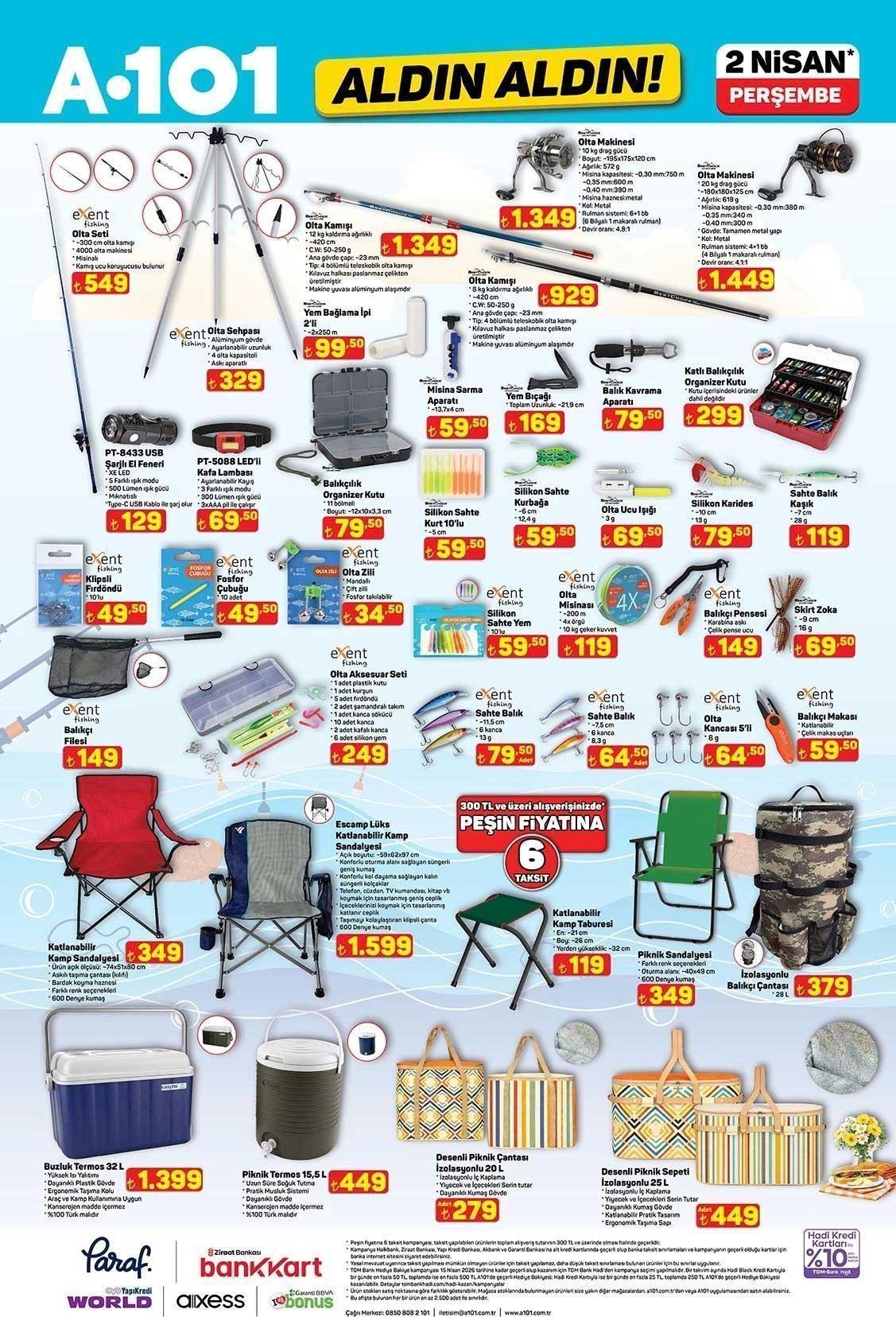 2 NİSAN A101 ALDIN ALDIN AKTÜEL KATALOĞU 2 NİSAN A101 ALDIN ALDIN AKTÜEL KATALOĞU