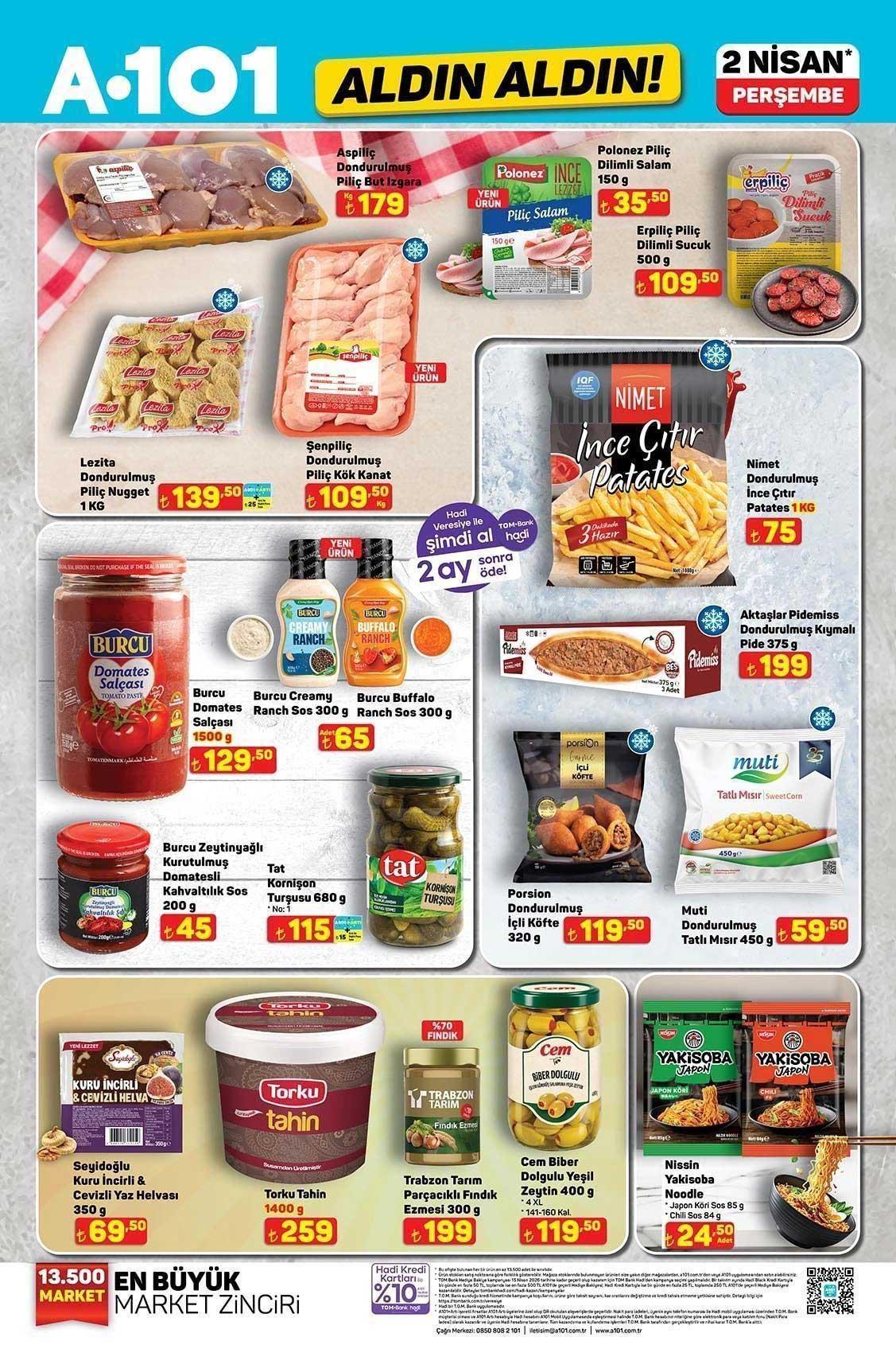 2 NİSAN A101 ALDIN ALDIN AKTÜEL KATALOĞU 2 NİSAN A101 ALDIN ALDIN AKTÜEL KATALOĞU