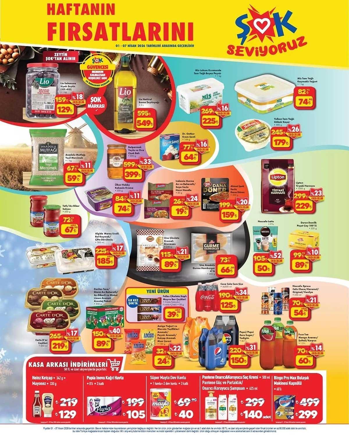 1-7 NİSAN ŞOK AKTÜEL İNDİRİMLERİ 1-7 NİSAN ŞOK AKTÜEL İNDİRİMLERİ
