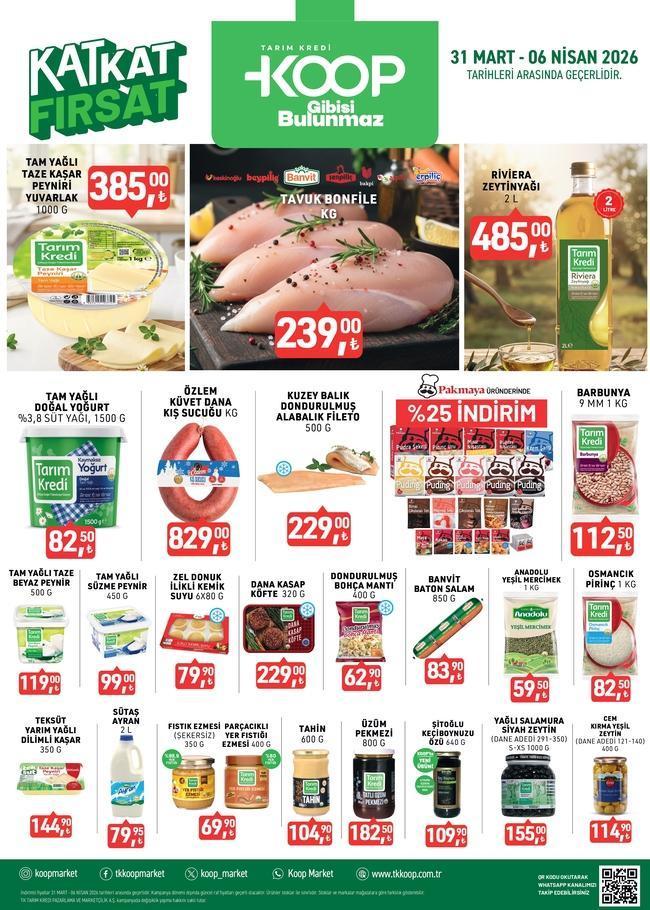 TARIM KREDİ KOOPERATİF AKTÜEL ÜRÜNLER KATALOĞU