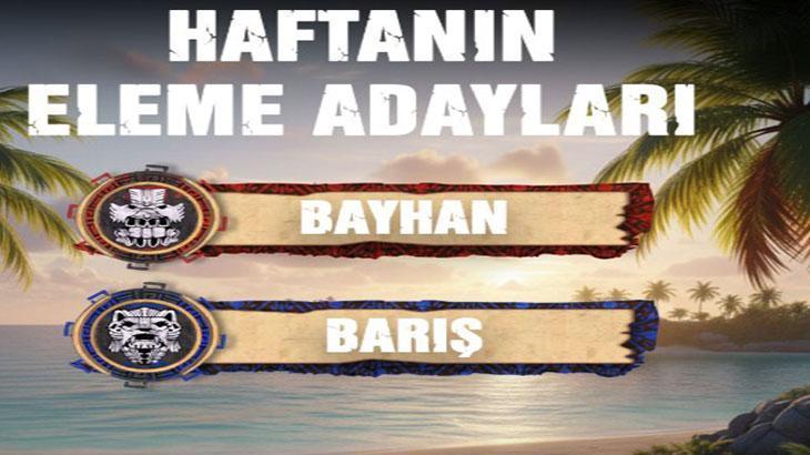SURVİVOR ELEME ADAYI KİM OLDU SURVİVOR ELEME ADAYI KİM OLDU